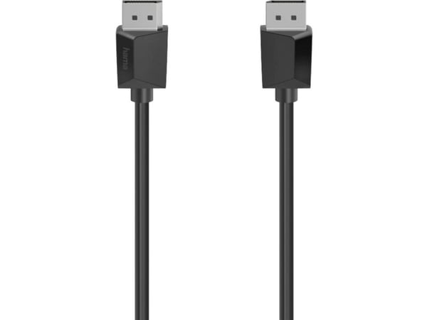 Hama Essential Line - DisplayPort-kabel - DisplayPort (hann) til DisplayPort (hann) - DisplayPort 1.2 - 3 m - 4K(4096 x 2160) støtte - svart