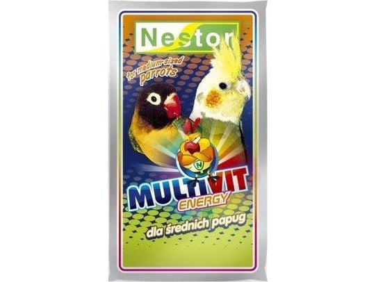 Nestor multivitamin til papegøyer, middels stor Nestor multivitamin til papegøyer, middels stor