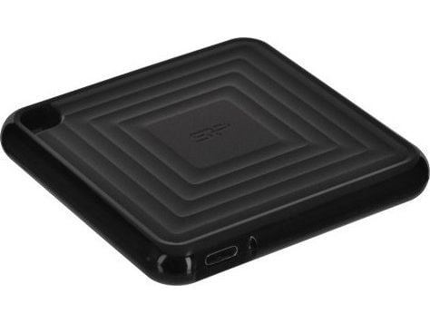 SILICON POWER PC60 - SSD - 1 TB - ekstern (bærbar) - USB 3.2 Gen 2 - 256-bit AES - svart