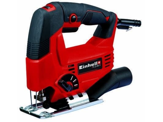 Einhell TC-JS 80/1, Toppgrep, Sort, Rød, 45°, Plast, Stål, Tre, 3000 spm, 8 cm