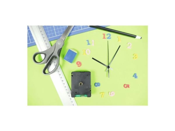 TFA-Dostmann 60.010691, Quartz, firkant, Sort, Plast, AA, 1,5 V
