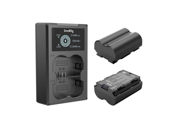 SmallRig 3822, Lithium-Ion (Li-Ion), 2 stykker, Batterier medfølger