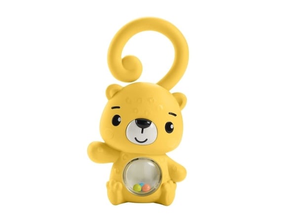 Fisher-Price Fisher-Pricen eläinaiheinen vauvanlelukokoelma, helistin, purulelu ja naksuva lelu vastasyntyneille, Poika/tyttö, 3 kuukautta, Tuottaa...