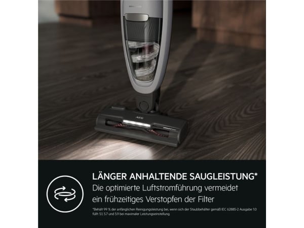 AEG AS52AB18UG, Pussiton, Harmaa, Muovi, Kuiva, 79 dB, 90 m²