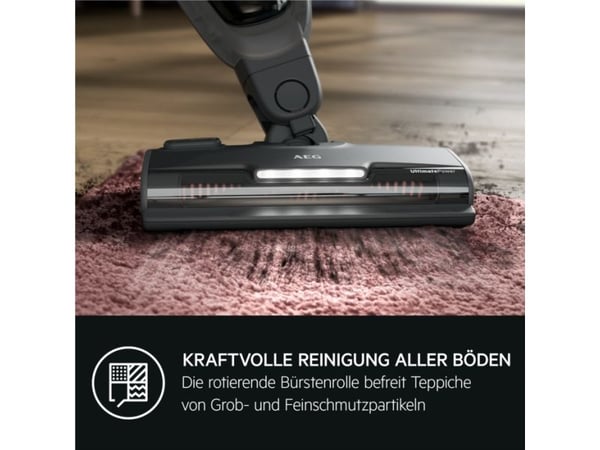 AEG AS52AB18UG, Pussiton, Harmaa, Muovi, Kuiva, 79 dB, 90 m²