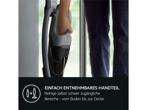 AEG AS52AB18UG, Pussiton, Harmaa, Muovi, Kuiva, 79 dB, 90 m²