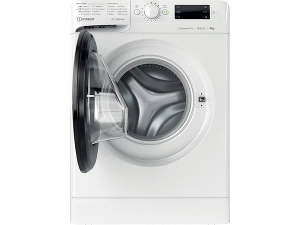 Indesit MTWSE 61294 WK EE, Frontmatet, 6 kg, B, 76 dB, 1151 RPM, C