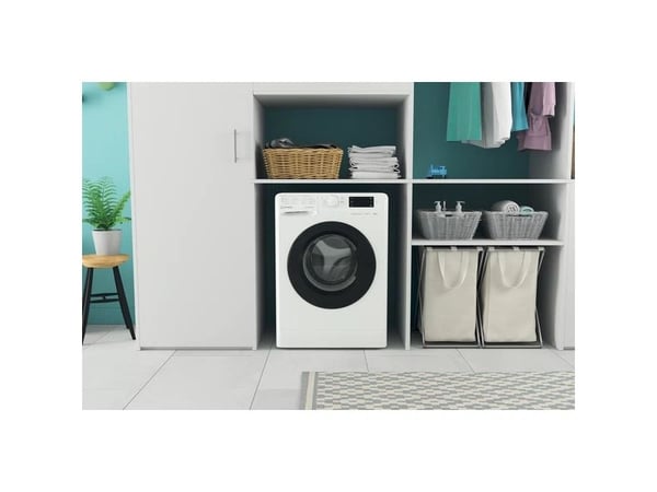 Indesit MTWSE 61294 WK EE, Frontmatet, 6 kg, B, 76 dB, 1151 RPM, C