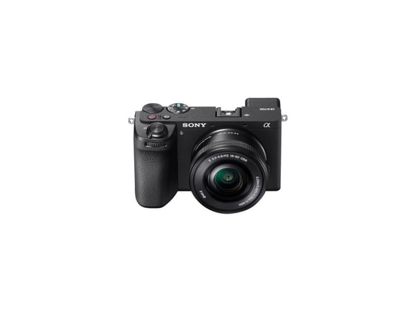 Sony a6700 ILCE-6700L - Digitalkamera - spejlløst - 26 MP - APS-C - 4K / 119.88 fps - 3x optisk zoom E 16-50 mm OSS-objektiv - Wi-Fi, Bluetooth