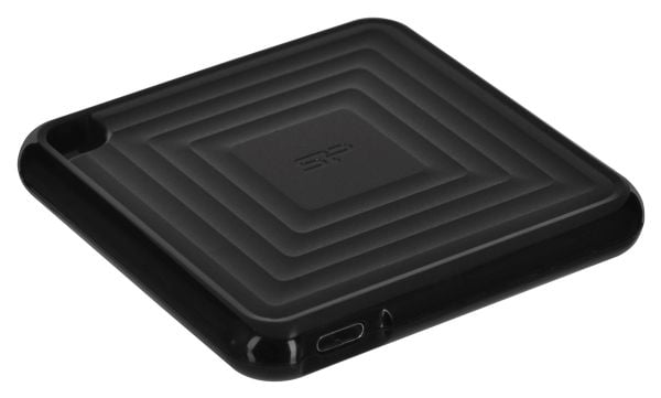 SILICON POWER PC60 - SSD - 1 TB - ekstern (bærbar) - USB 3.2 Gen 2 - 256-bit AES - svart