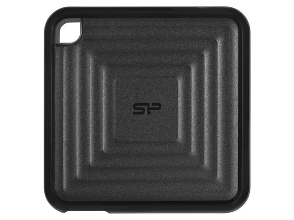 SILICON POWER PC60 - SSD - 1 TB - ekstern (bærbar) - USB 3.2 Gen 2 - 256-bit AES - svart