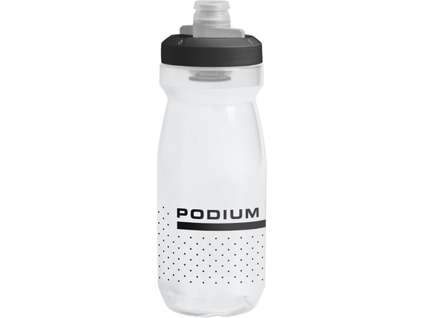 CamelBak Podium, 620 ml, Bicycle, Sports, Black, Translucent, Polypropylene (PP), Silicone, Twist