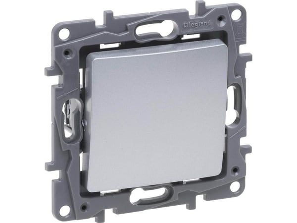 Legrand Niloe Selection yksittäinen 10AX askelkytkin alumiini 762101