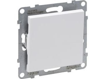Legrand SUNO Yksittäinen painike valkoinen 6A 250V automaattiset liittimet 721109