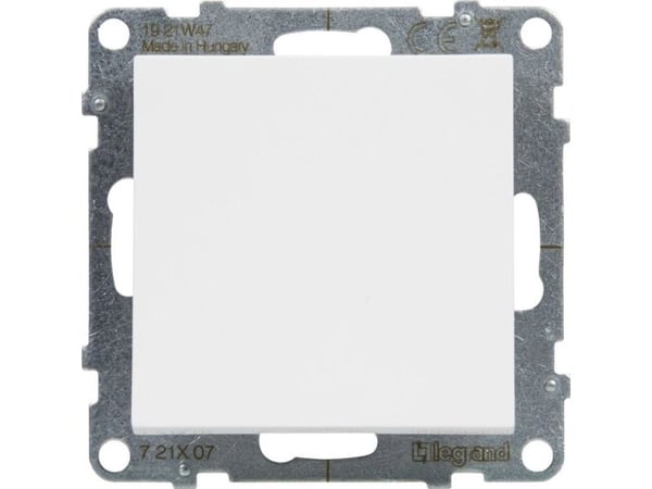 Legrand SUNO - Ristikytkin - 10 AX - 250 V~ - ruuviliittimet, valkoinen - Legrand 721107 himp