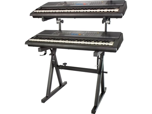 Mozos dobbelt stativ for keyboardtilbehør KSX4 Mozos dobbelt stativ for keyboardtilbehør KSX4