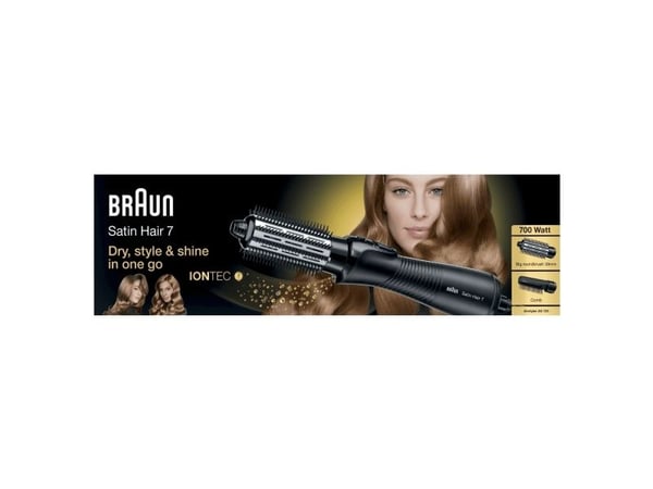 Braun Satin Hair 7 AS 720 - Hår-styler - sort