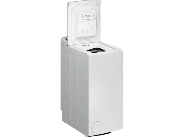 Whirlpool TDLRBX 6252BS EU - Vaskemaskin - bredde: 40 cm - dybde: 60 cm - høyde: 90 cm - toppileggelse - 42 liter - 6 kg - 1151 rpm - hvit