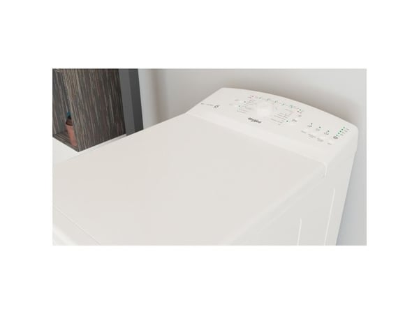 Whirlpool TDLR 6240L EU/N - Vaskemaskin - bredde: 40 cm - dybde: 60 cm - høyde: 90 cm - toppileggelse - 42 liter - 6 kg - 1200 rpm - hvit