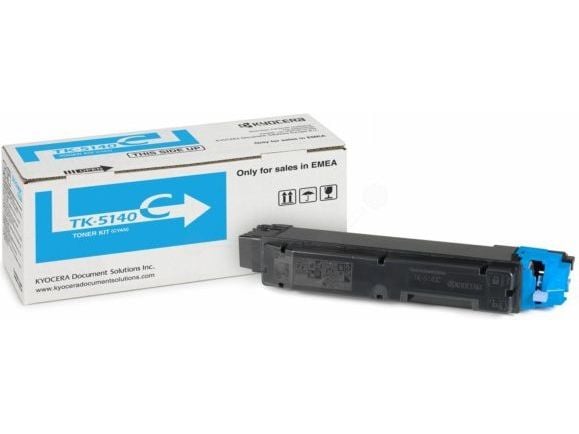 Kyocera TK 5140C - Cyan - original - tonersett - for ECOSYS M6030cdn, M6030cdn/KL3, M6530cdn, M6530cdn/KL3, P6130cdn, P6130cdn/KL3