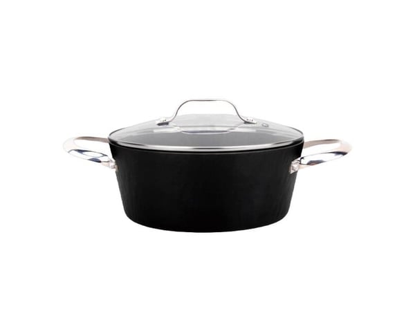 Gryde med låg 24 cm Rock Stone Maestro MR-4424