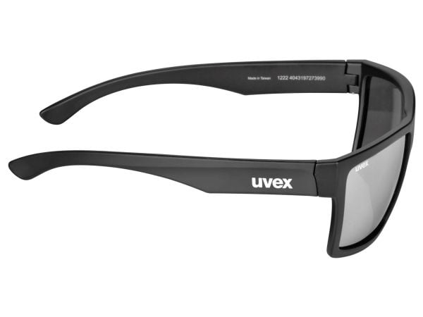 Uvex lgl 29, Rektangulær, Hel kant, Sølv, Svart, Svart