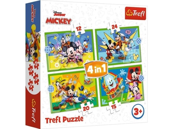 Trefl 34616, 24 styck, Andra, 4 År
