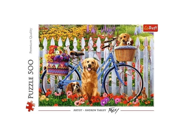 Palapeli Trefl Palapeli 500el Koiran seikkailu 37450 Trefl