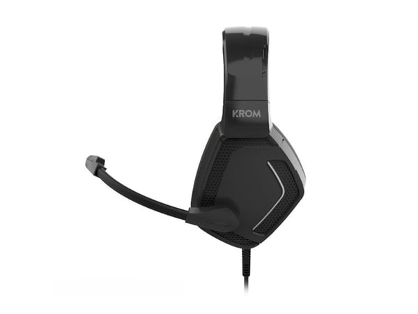 Krom KOPA PRO, Koblet med ledninger (ikke trådløs), Spilling, 20 - 20000 Hz, 283 g, Hodesett, Sort