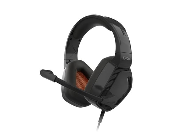 Krom KOPA PRO, Koblet med ledninger (ikke trådløs), Spilling, 20 - 20000 Hz, 283 g, Hodesett, Sort