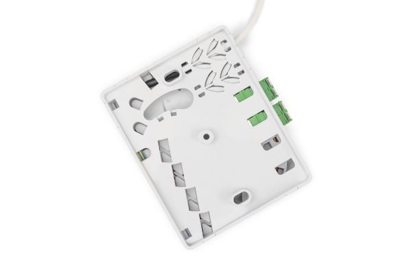 DIGITUS - Kabelsats för nätverk - LC/APC enkelläge (hane) - 50 m - fiberoptisk - halogenfri, dropkabel - vit