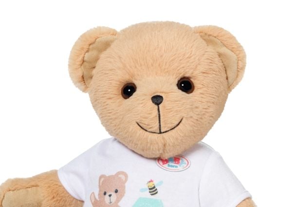 ZAPF Creation BABY born bamse hvit, kosebamse