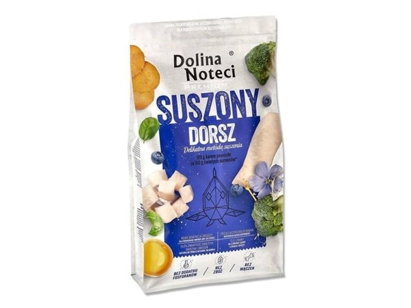DOLINA NOTECI Premium torsk - tørret hundefoder - 9 kg