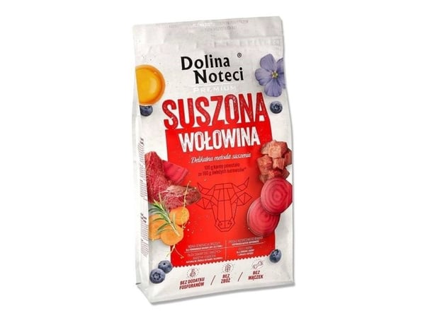 DOLINA NOTECI Premium oksekød - tørret hundefoder - 9 kg