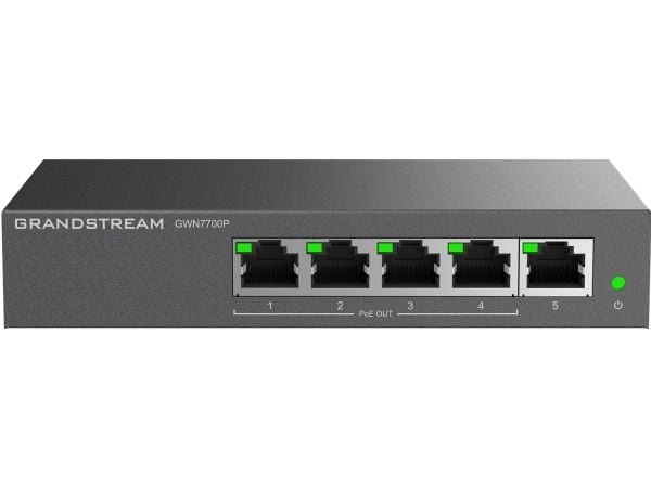 Grandstream Networks GWN7700P, Uadministrert, 10G Ethernet (100/1000/10000), Power over Ethernet (PoE)