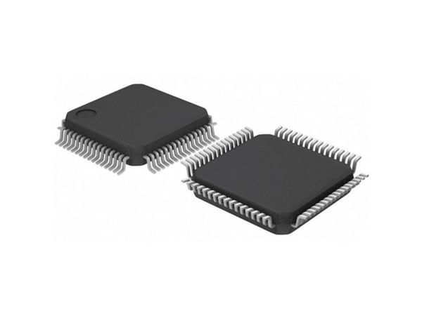 STMicroelectronics STM32F100RBT6B Sulautettu mikrokontrolleri LQFP-64 32-bittinen 24 MHz I/O:n määrä 51 kappaletta