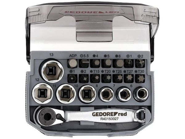Gedore R49005023, 380 g, 23 verktøy