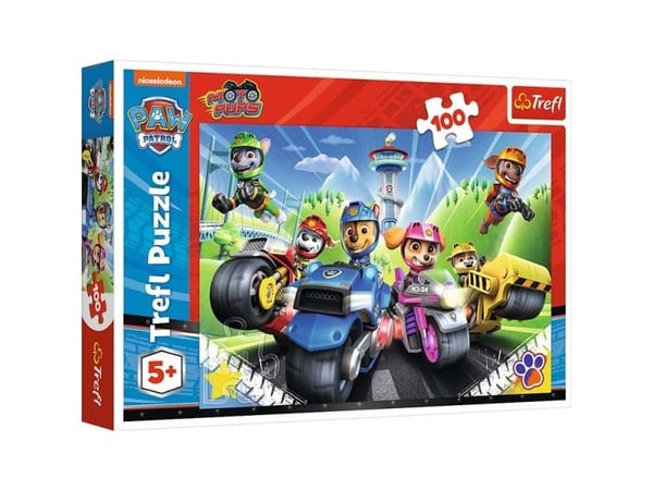 TREFL 100 stycken 16430 Paw Patrol på cyklar