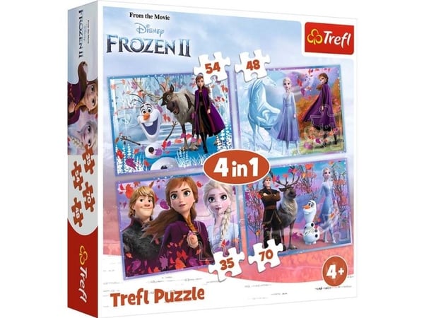 Trefl 34323, 54 stykker, Andre, 4 år