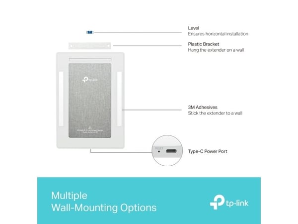 TP-Link Archer Air E5, Gjentaker, 2976 Mbit/s, Hvit, Vegg, FCC, RoHS, 12 V