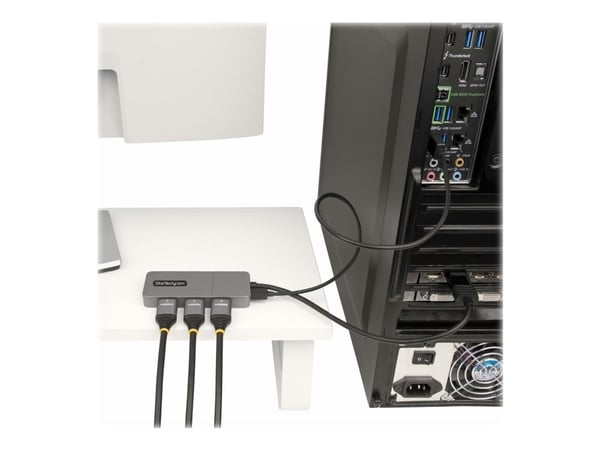 StarTech.com MST14DP123HD, 0,3 m, DisplayPort, 3 x HDMI, Uros, Naaras, USB