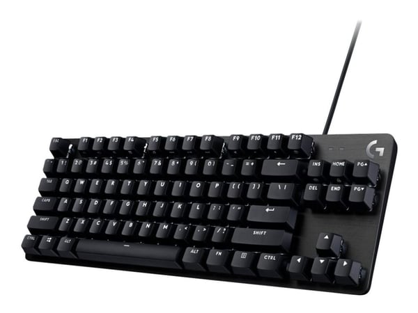 Logitech G G413 TKL SE - Tastatur - bakgrunnsbelyst - USB - QWERTY - US International - svart