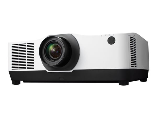 NEC PA1004UL - 3LCD-projektori - 3D - 10000 ANSI lumenia - WUXGA (1920 x 1200) - 16:10 - 1080p - ei linssiä - LAN - valkoinen - valkoinen