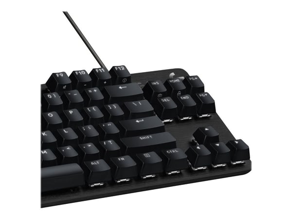 Logitech G G413 TKL SE - Tastatur - bakgrunnsbelyst - USB - QWERTY - US International - svart
