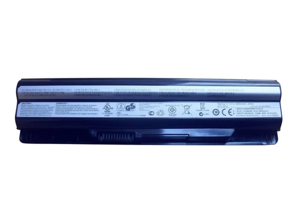 CoreParts - Batteri til bærbar PC (tilsvarer: MSI BTY-S14, MSI BTY-S15) - 6-cellers - 4400 mAh - svart