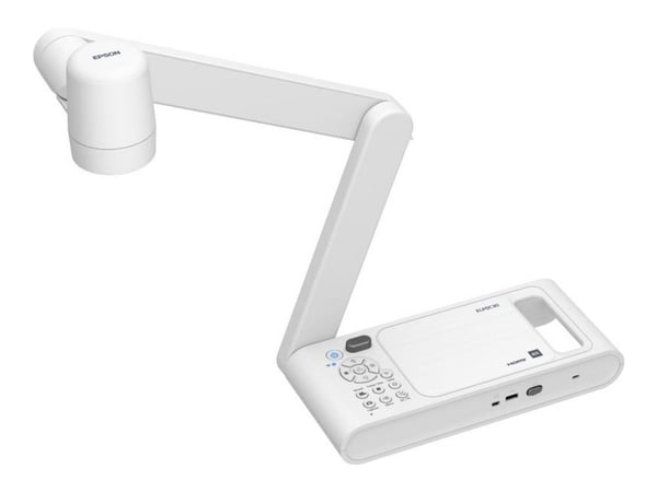 Epson ELPDC30 - Digitaalinen dokumenttikamera - käsikamera - väri - 13 000 000 pikseliä - 4K UHD (3840 x 2160) - ääni - langaton - VGA, HDMI - WiFi...