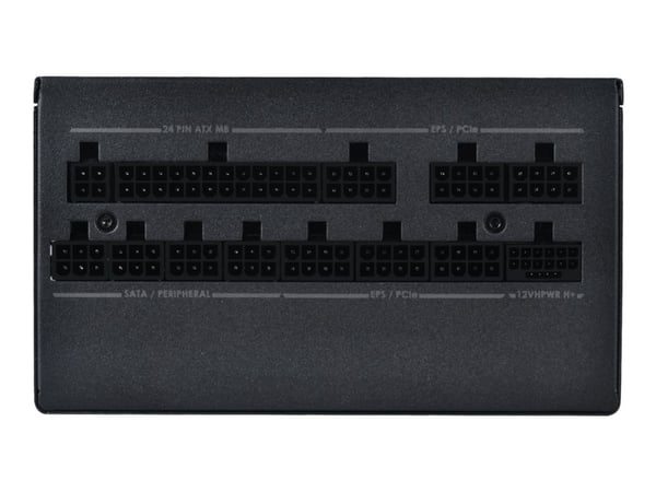 SilverStone HELA 1300R Platinum - Strømforsyning (intern) - ATX12V 3.0/ EPS12V 2.92 - AC 100-240 V - 1300 watt - aktiv PFC - svart