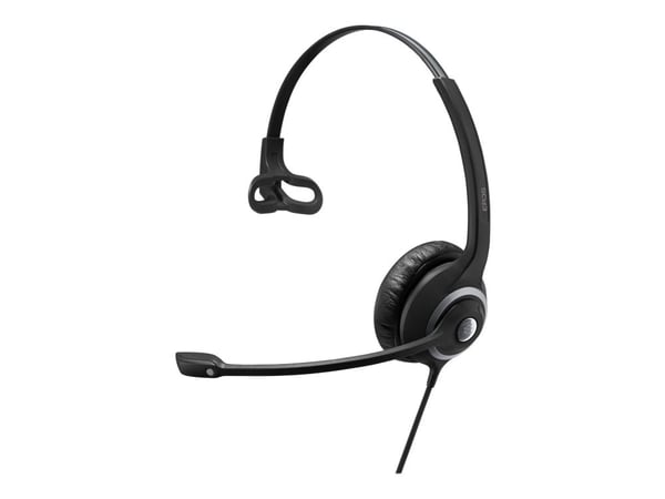 EPOS IMPACT SC 230 - 200 Series - hodesett - on-ear - kablet - Easy Disconnect - svart, sølv, svart med sølv