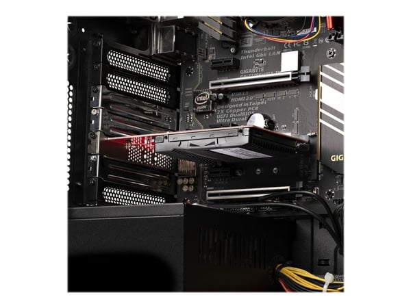STARTECH.COM U.3 til PCIe-adapterkort PCIe 4.0 x4-adapter for 2,5-tommers U.3 NVMe SSD-er SFF-TA-1001 PCI Express-tilleggskort TAA C