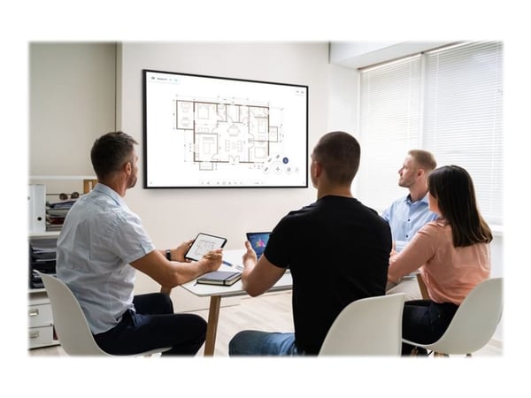 Optoma N3751K - 75" Diagonalklasse N-Series LED-bakgrunnsbelyst LCD-skjerm - digital skilting / konferanse - 4K UHD (2160p) 3840 x 2160 - Direct LE...